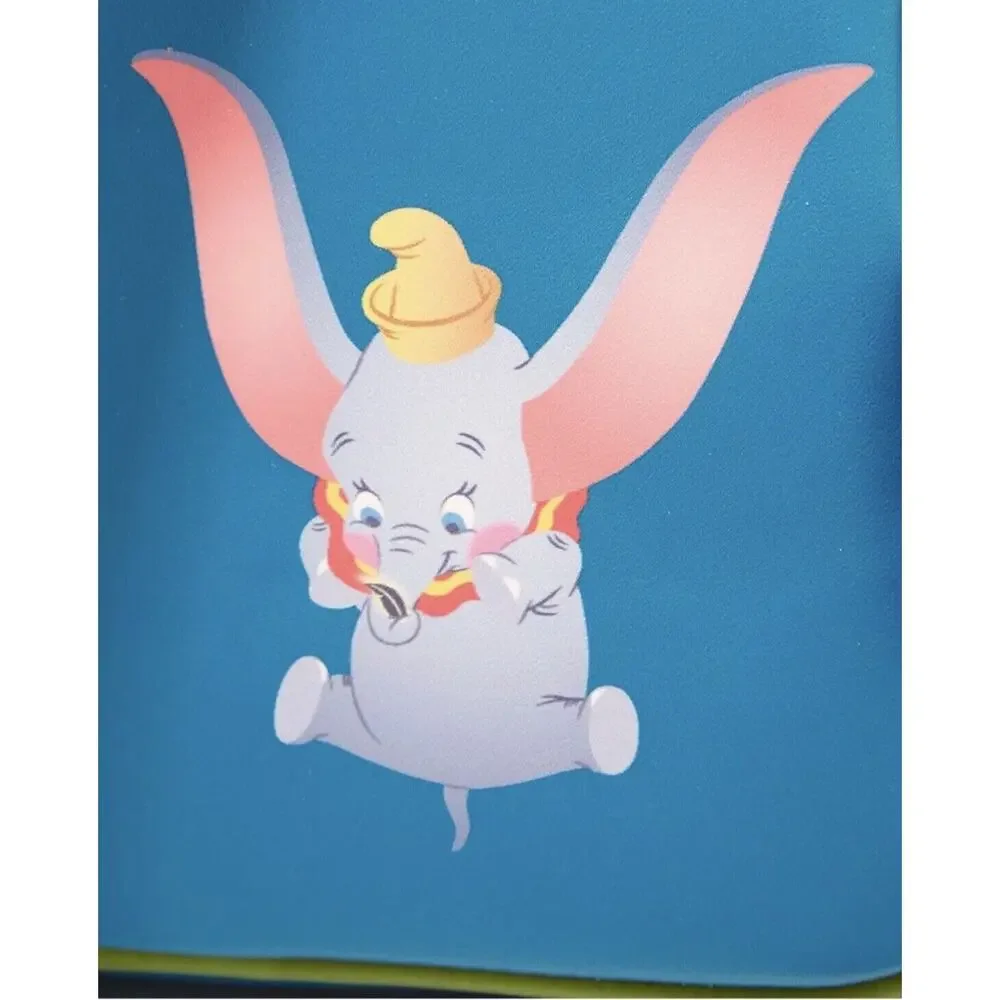 Loungefly Dumbo Mini Backpack BALLOONS Bright Pink & Turquoise Circus DISNEY